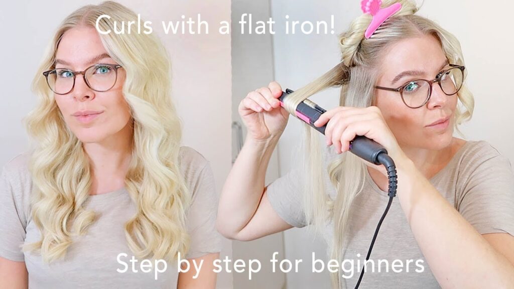 How to Curl Hair with a Straightener​? - How to Curl Hair with a Straightener? Effortless Beach Waves