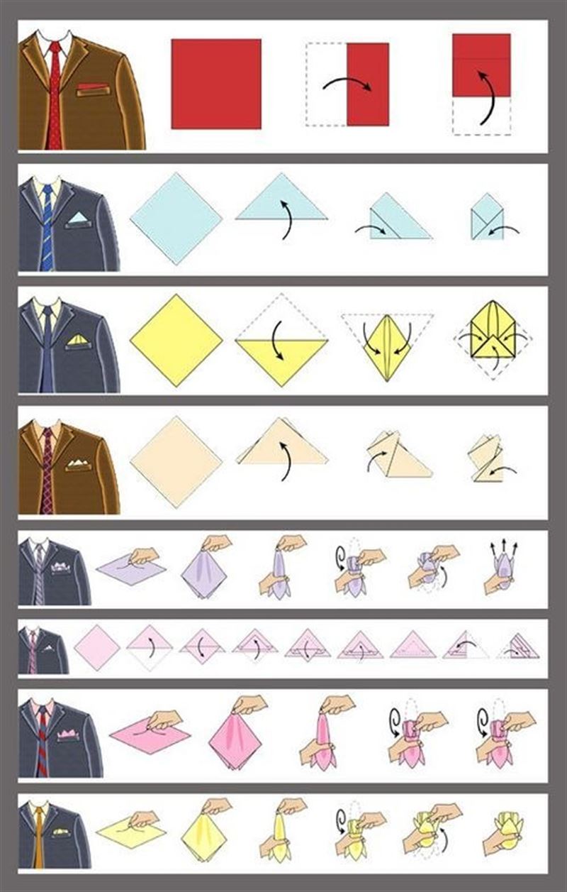 How to Fold Pocket Square? related image